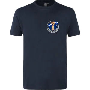 Jeg støtter op om Israel V2 - T-shirt - Blå