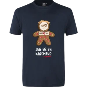 Kagemand - T-shirt - Blå