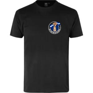 Jeg støtter op om Israel V2 - T-shirt - Sort