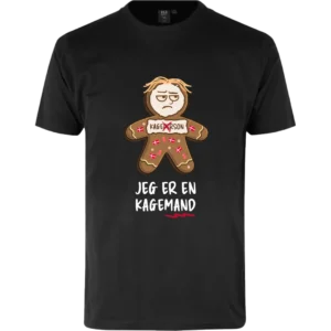 Kagemand - T-shirt - Sort